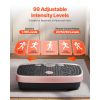 Vibration Plate Exercise Machine, Whole Body Shaker with Magnetic Acupoints for Lymphatic Drainage and Weight Loss