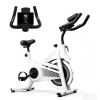Exercise Bike Indoor Stationary Bike Cycling Bicycle for Home Gym 300 lbs Weight Capacity Adjustable Seat/Handlebar for Cardio Workout Office, Red